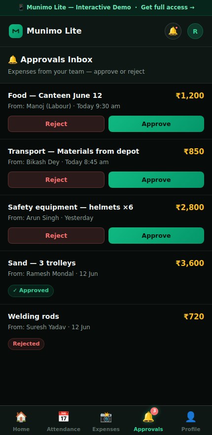 Lite approvals