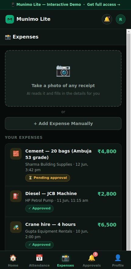Lite expenses